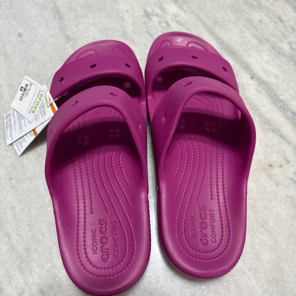 Crocs Comfort Sandals - Purple Mens 15